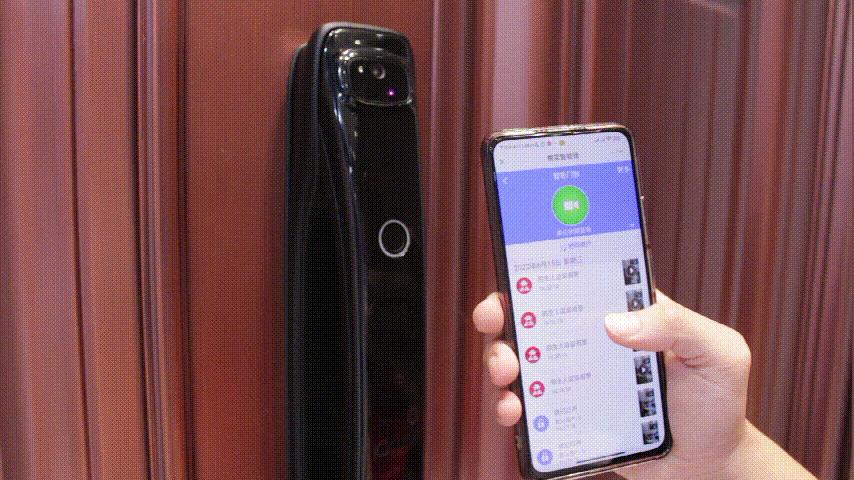 樱花智能锁怎样远程对讲,樱花智能锁设置个性化门铃