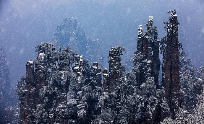 仙境张家界惊艳全世界,张家界的峰林峡谷仙境