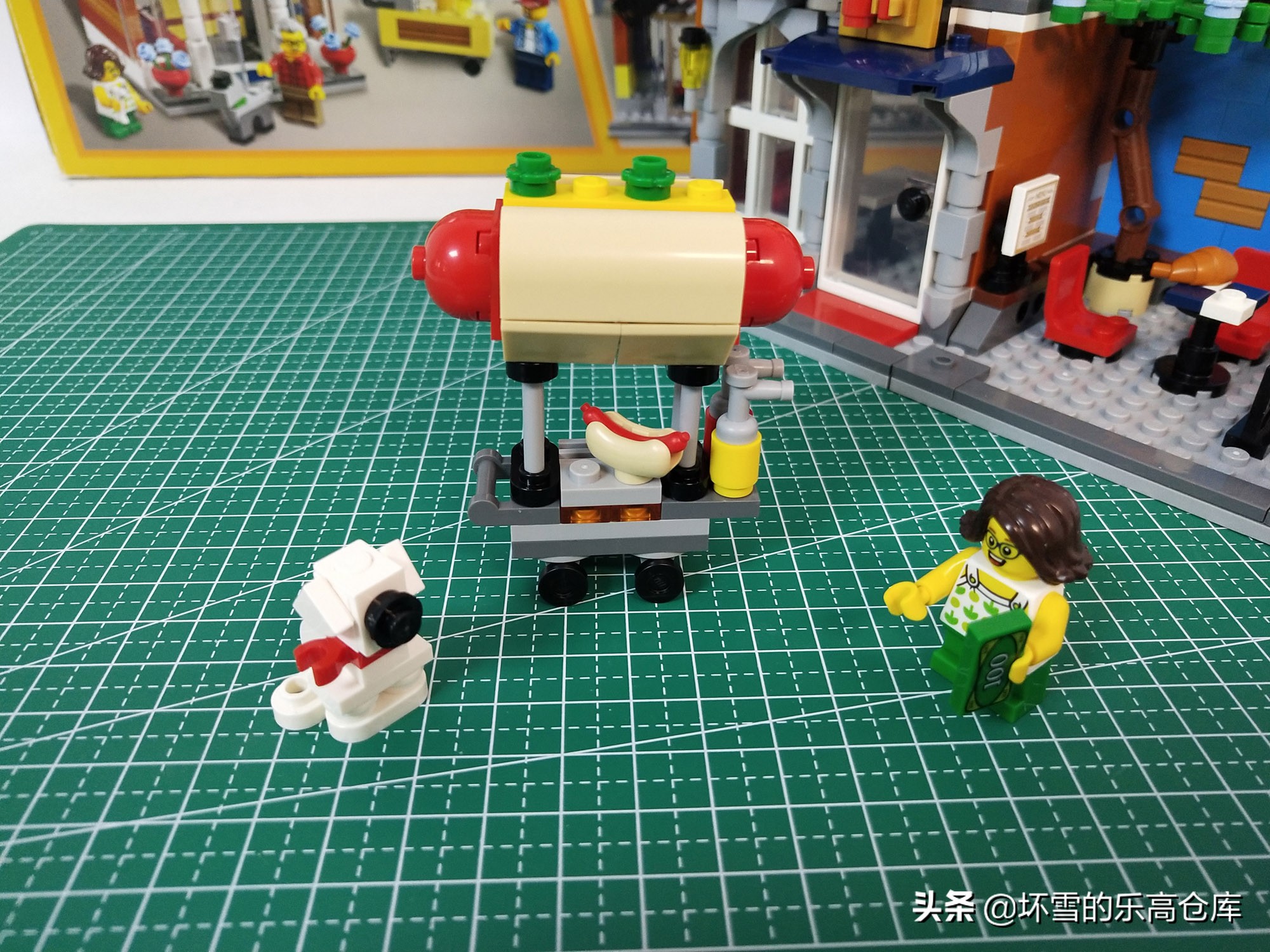 又大又炫酷的城市乐高,乐高创意百变街