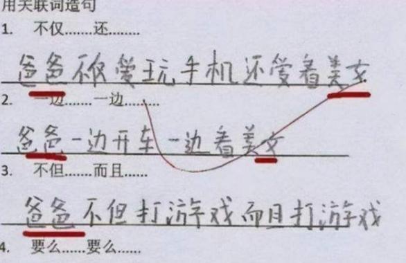 超懒小学生,最懒小学生作业走红