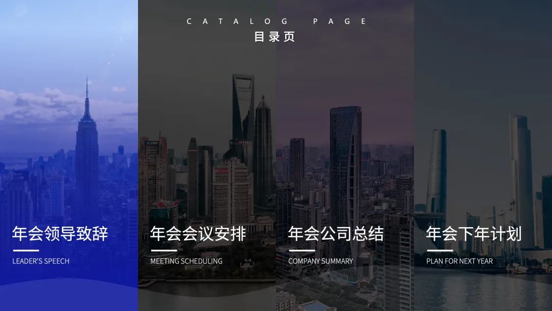 什么样的ppt架构清晰,ppt目录页设计参考