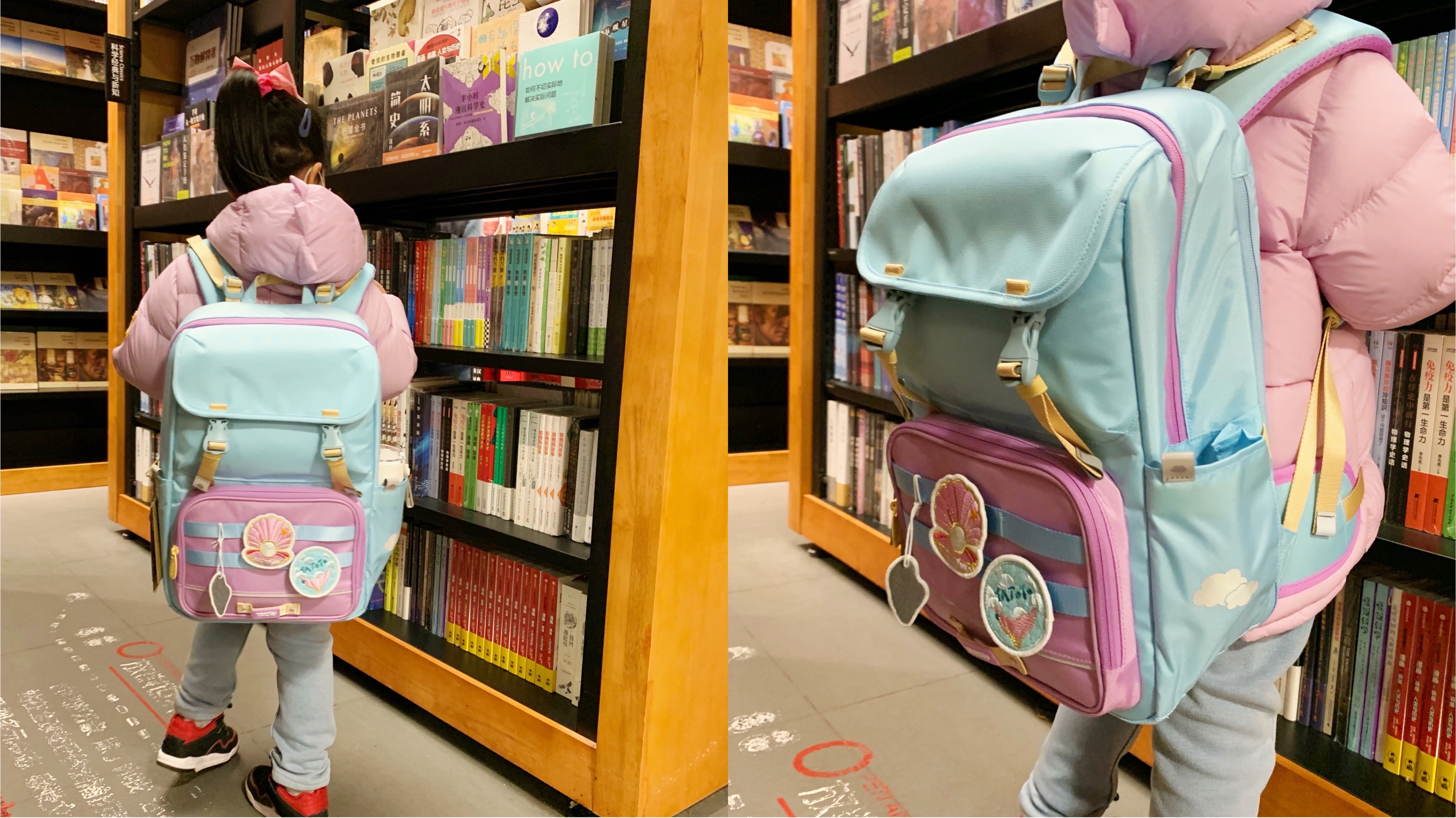 日本儿童减负护脊书包推荐,真正的减负护脊书包什么样