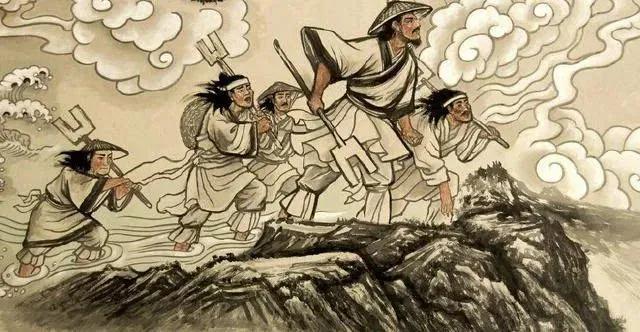 大禹治水的故事简短100字,大禹治水的故事大禹是什么样的人