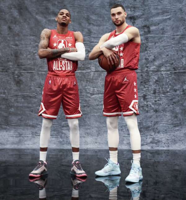 2022全明星战靴,2024年nba全明星名人赛上脚球鞋