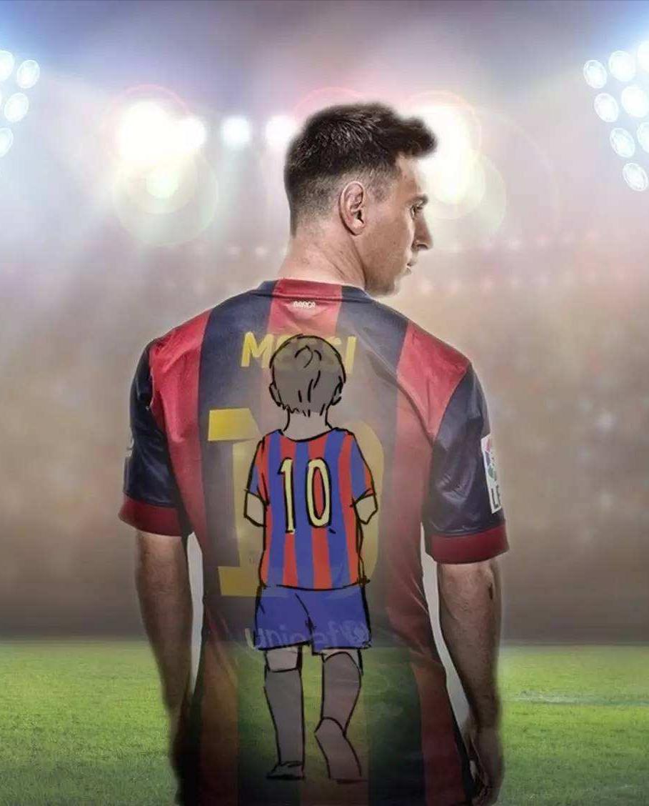 梅西来自阿根廷的足球传奇,为足球而生梅西作文