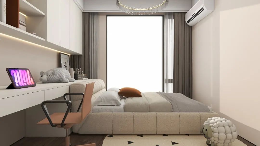 98平米三室两厅二卫简约装修风格,98平方米三室一厅装修现代简约