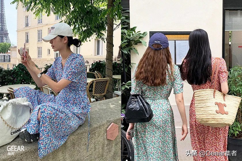 女士今年最流行直筒连衣裙,入秋潮流时尚连衣裙