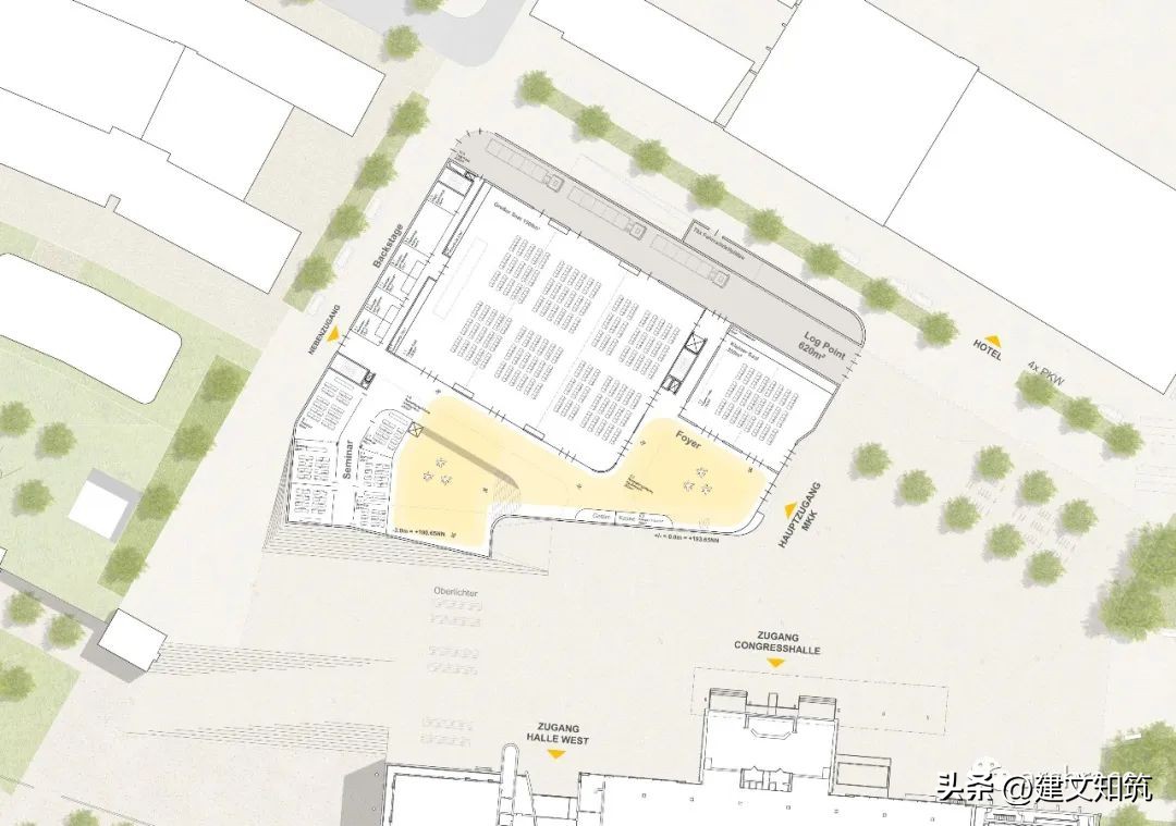 kadawittfeldarchitektur赢得萨尔布吕肯会议中心（MKK）设计竞赛