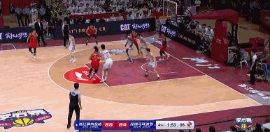 浙江95-85战胜新疆队,浙江队6比1集锦