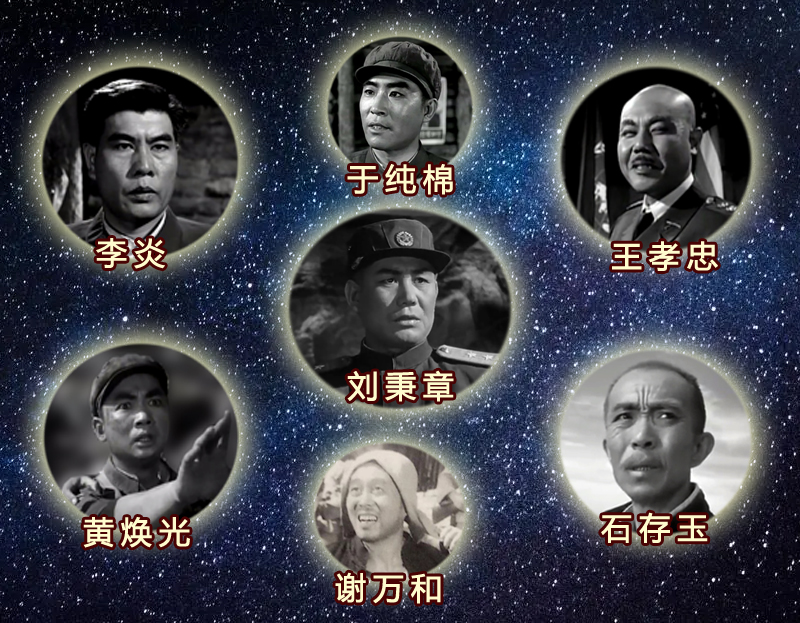 八一制片厂五位老艺术家今昔风采,八一影城已逝去的老演员