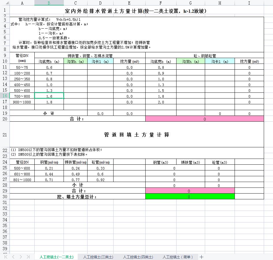 发现一湖南女总工,做的全专业工程量万能计算模板,那叫一个惊艳