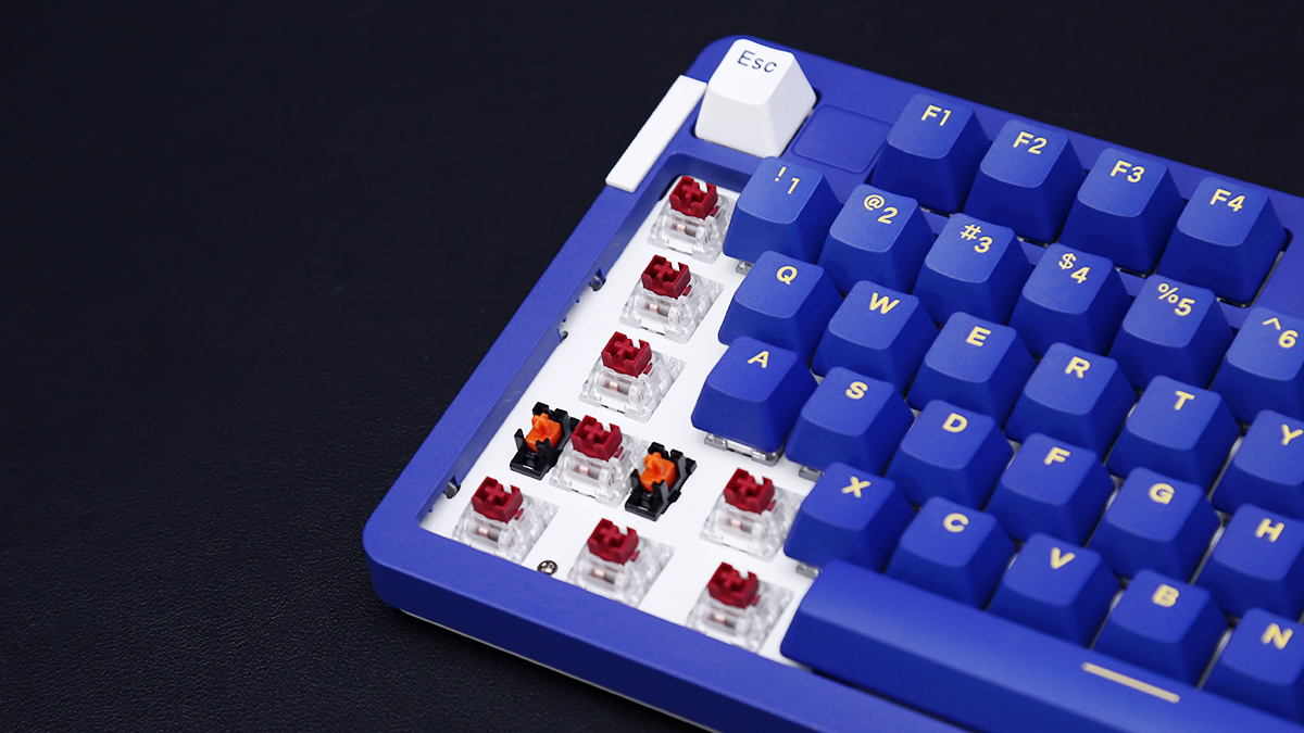 达尔优a98静电容轴测评,达尔优A98机械键盘