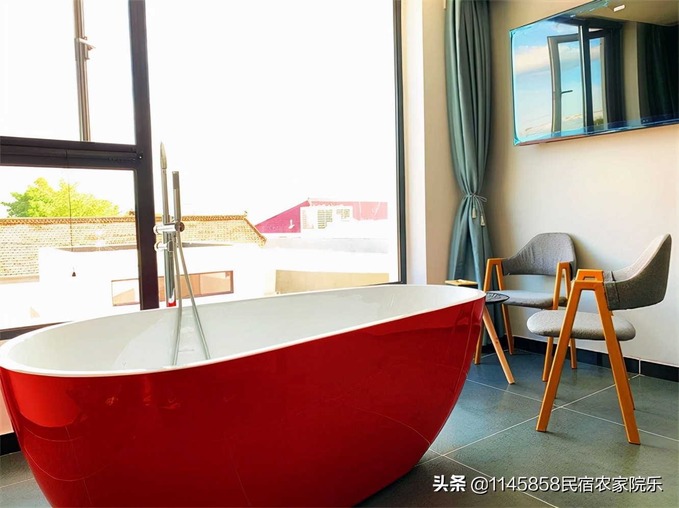 北京延庆玉渡山依舍舒适精品民宿,延庆玉渡山徽派民宿