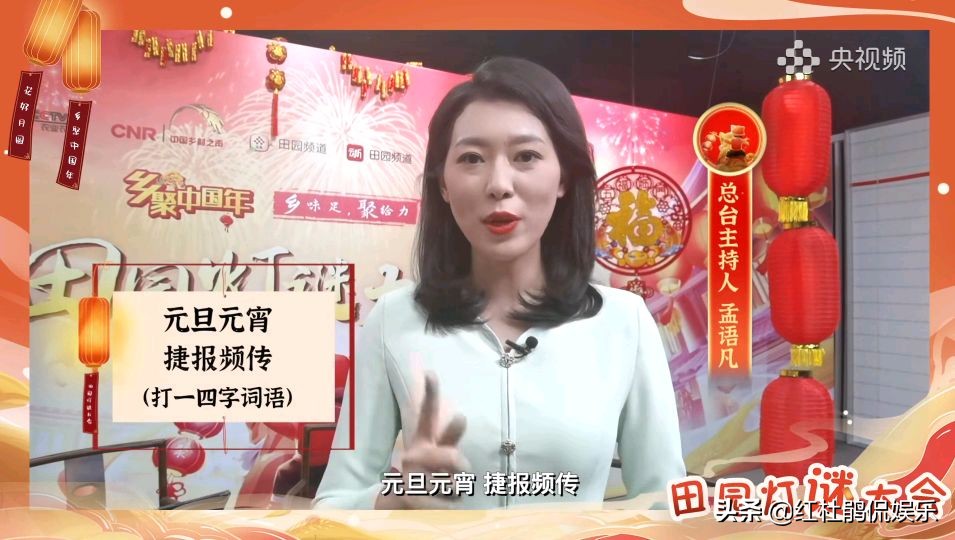 央视灯谜大会,央视谜语大赛直播