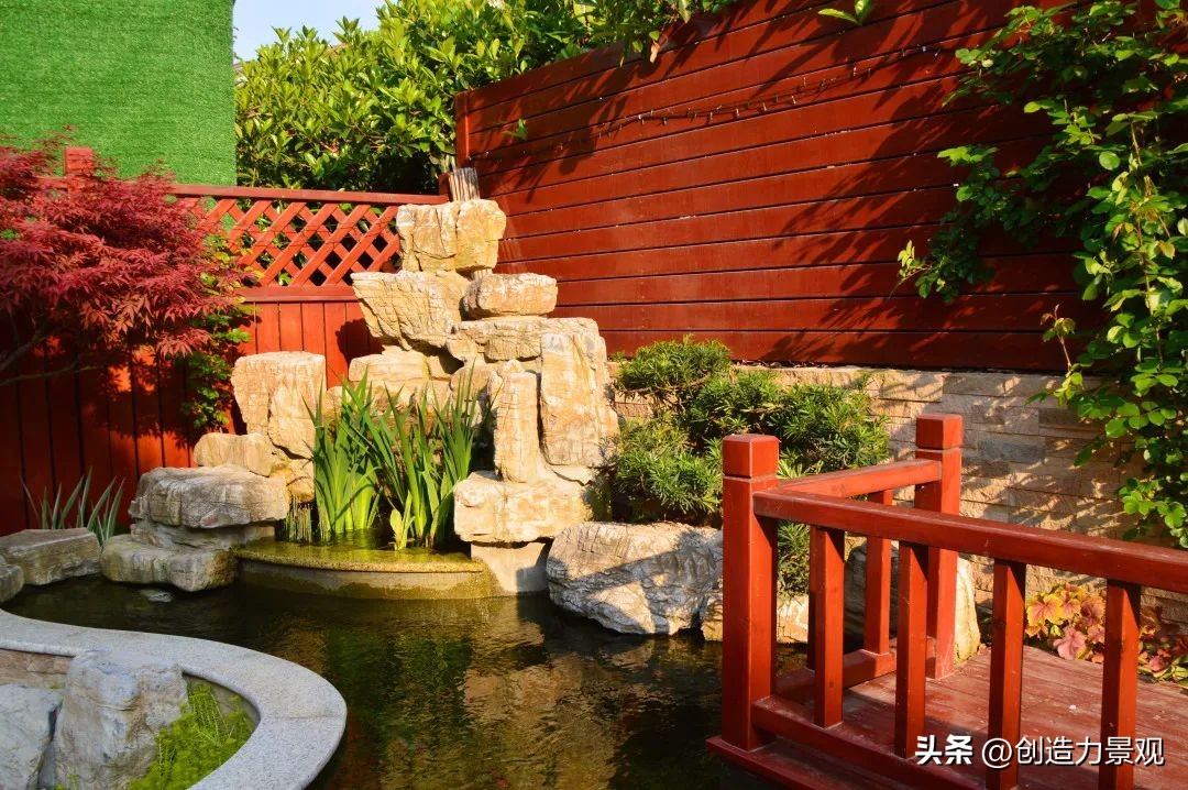 简单大气庭院鱼池设计,庭院设计鱼池的最佳方法