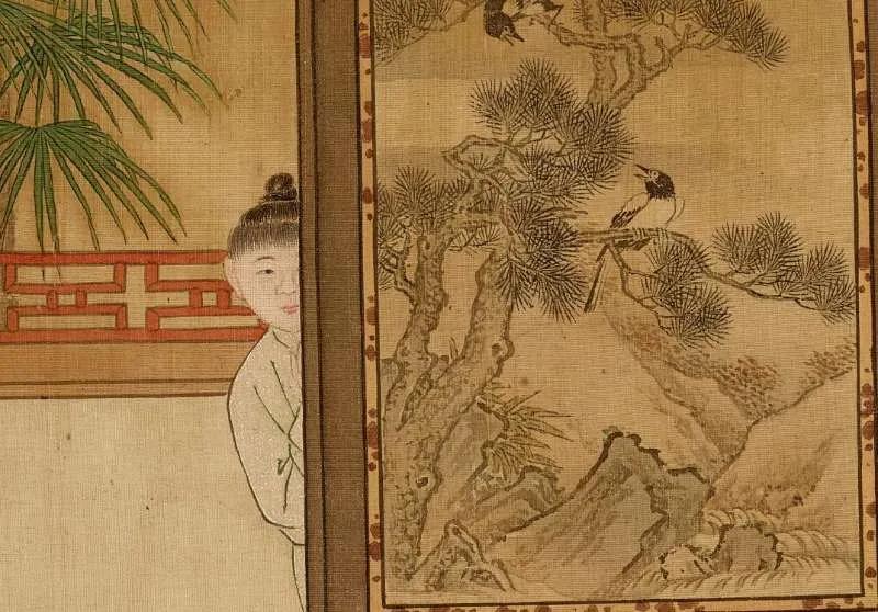 “*宫春**画”画中有画，拍场高价背后关注细节