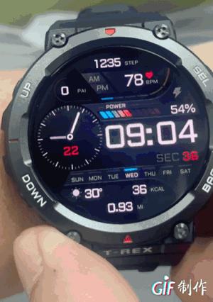 华米智能手表2esim版评测,amazfitt-rex华米运动手表评测