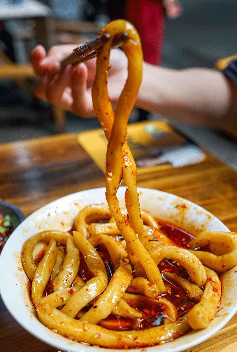 成都分量超大的凉面,成都凉面店