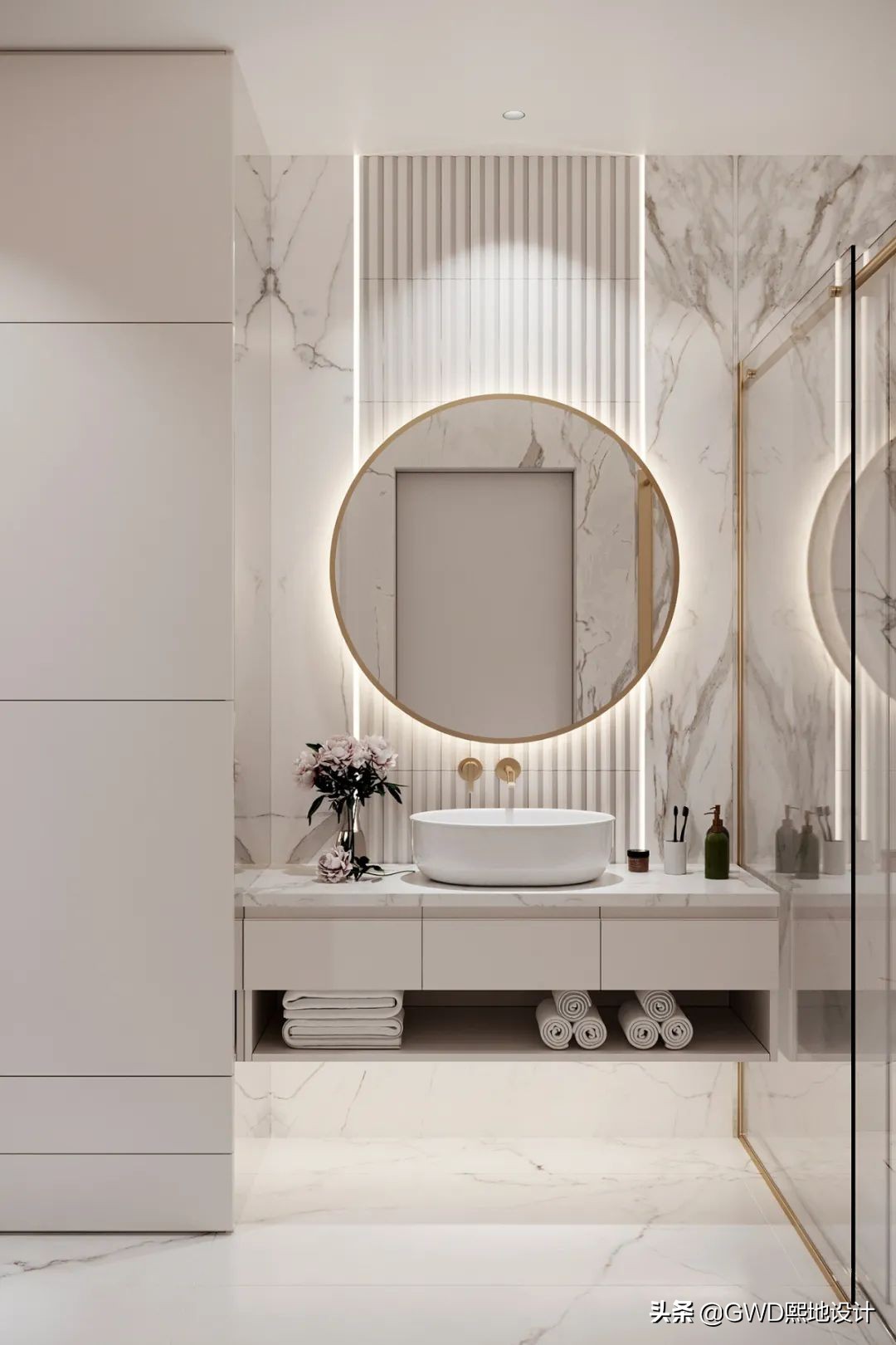 最美卫生间装修效果图,2021最火卫生间设计效果图