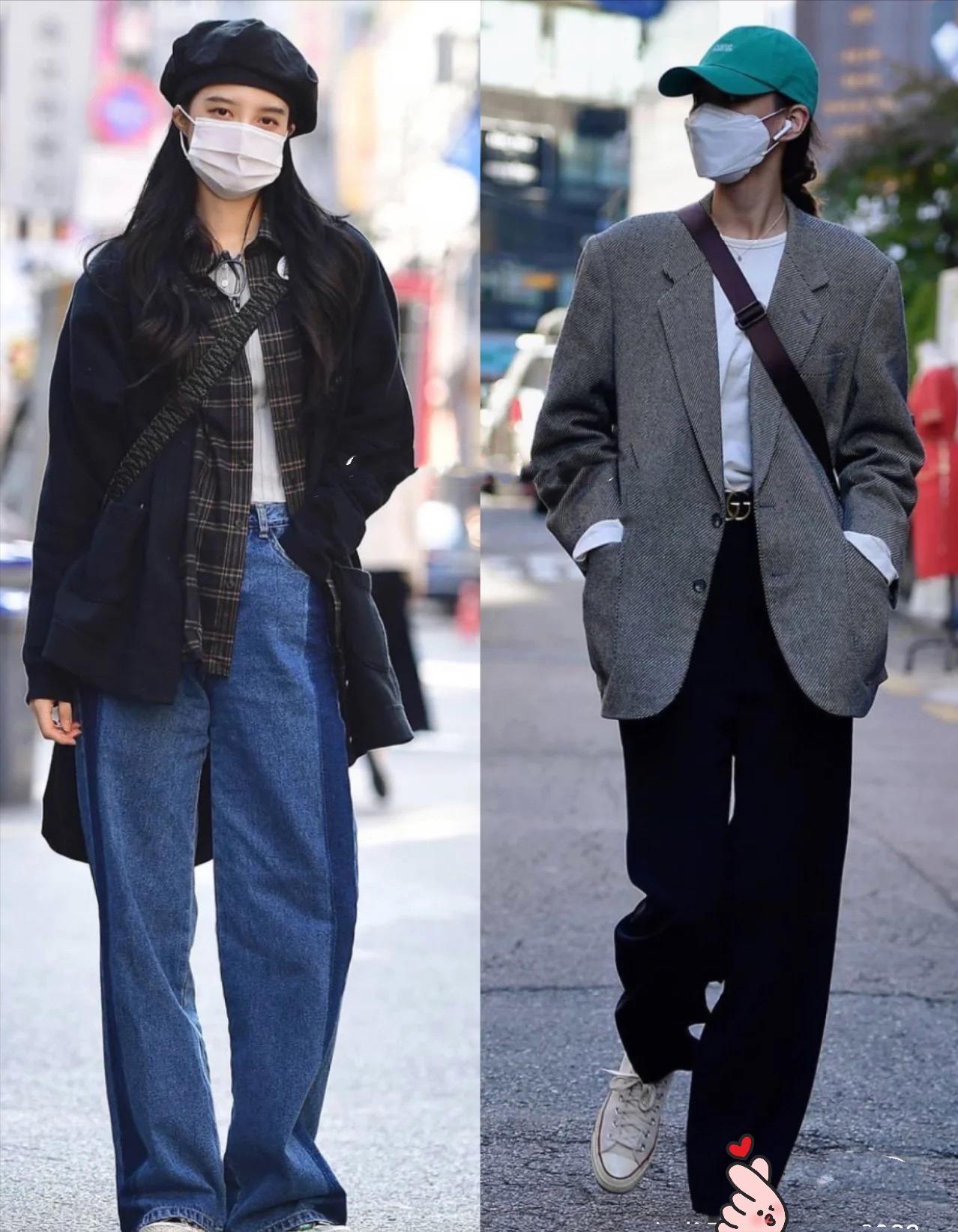 好看的韩国女性高级感穿搭,韩国高级感御姐风黑色系穿搭