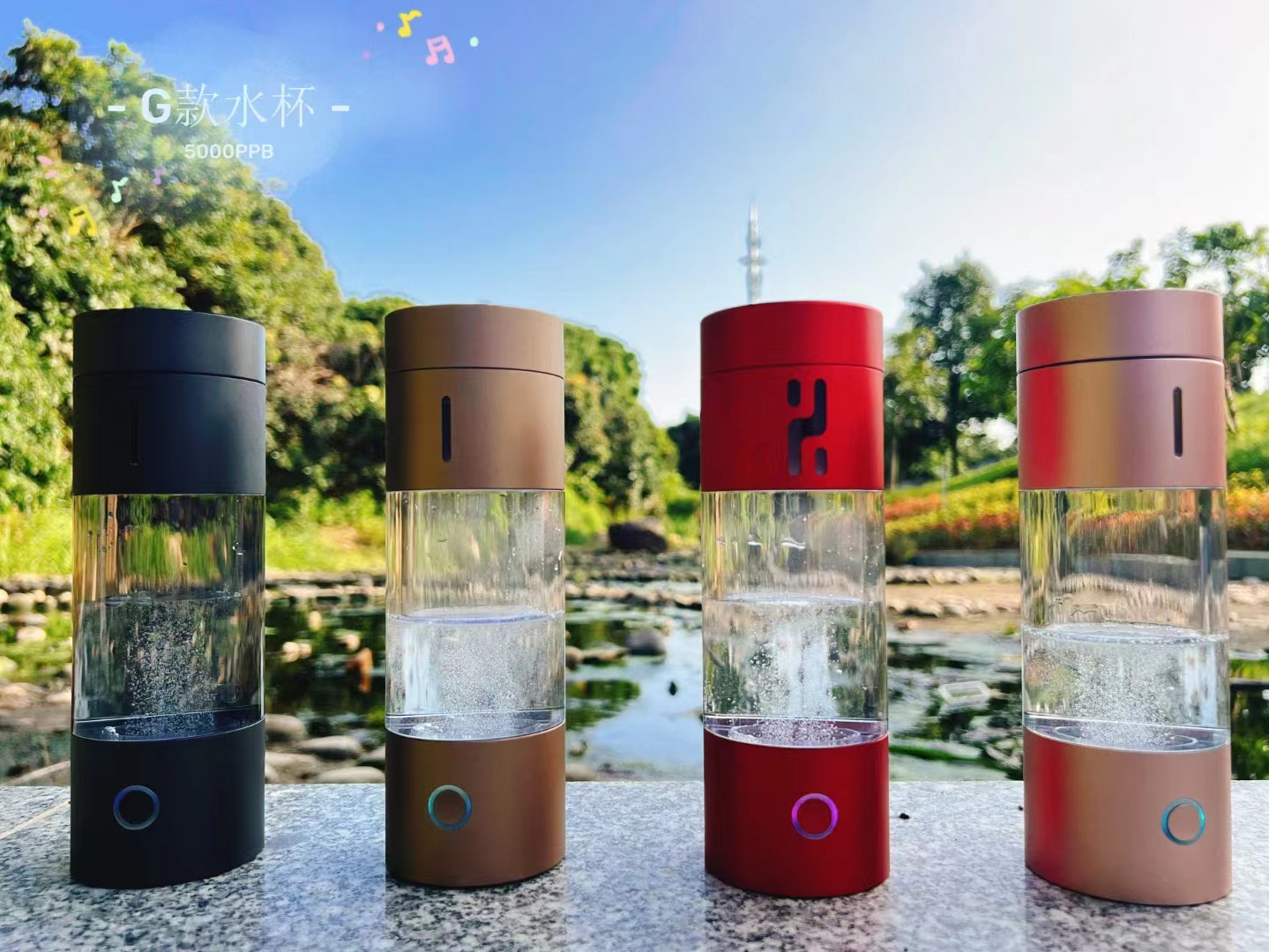 富氢杯水素杯效果图,富氢水素杯的使用方法