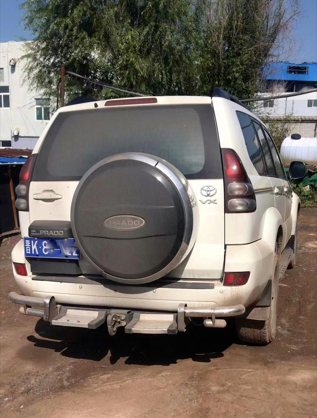 06年丰田霸道汽车翻新全过程,从山西拉回来的车