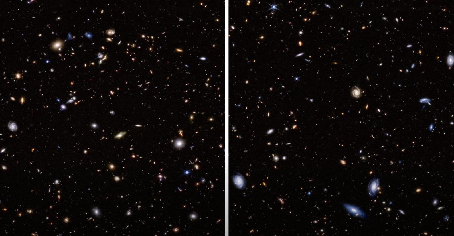 宇宙奇观哈勃镜下的星系,哈勃观测宇宙有多少星系