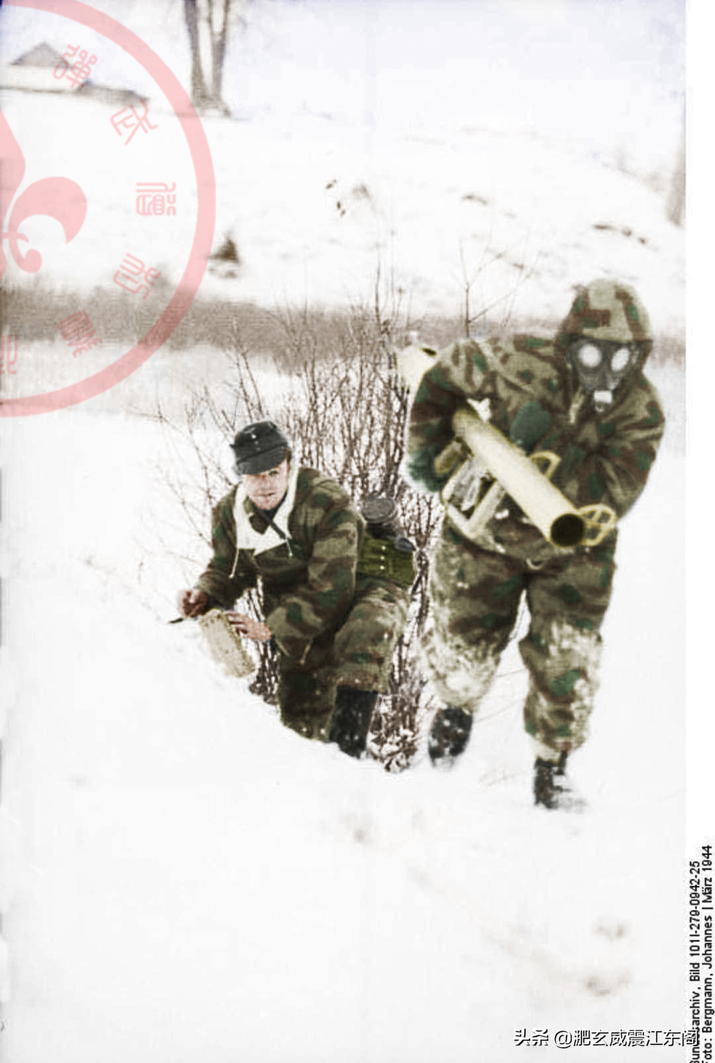 二战德军88mm反坦克火箭筒,二战德军火箭弹装甲车