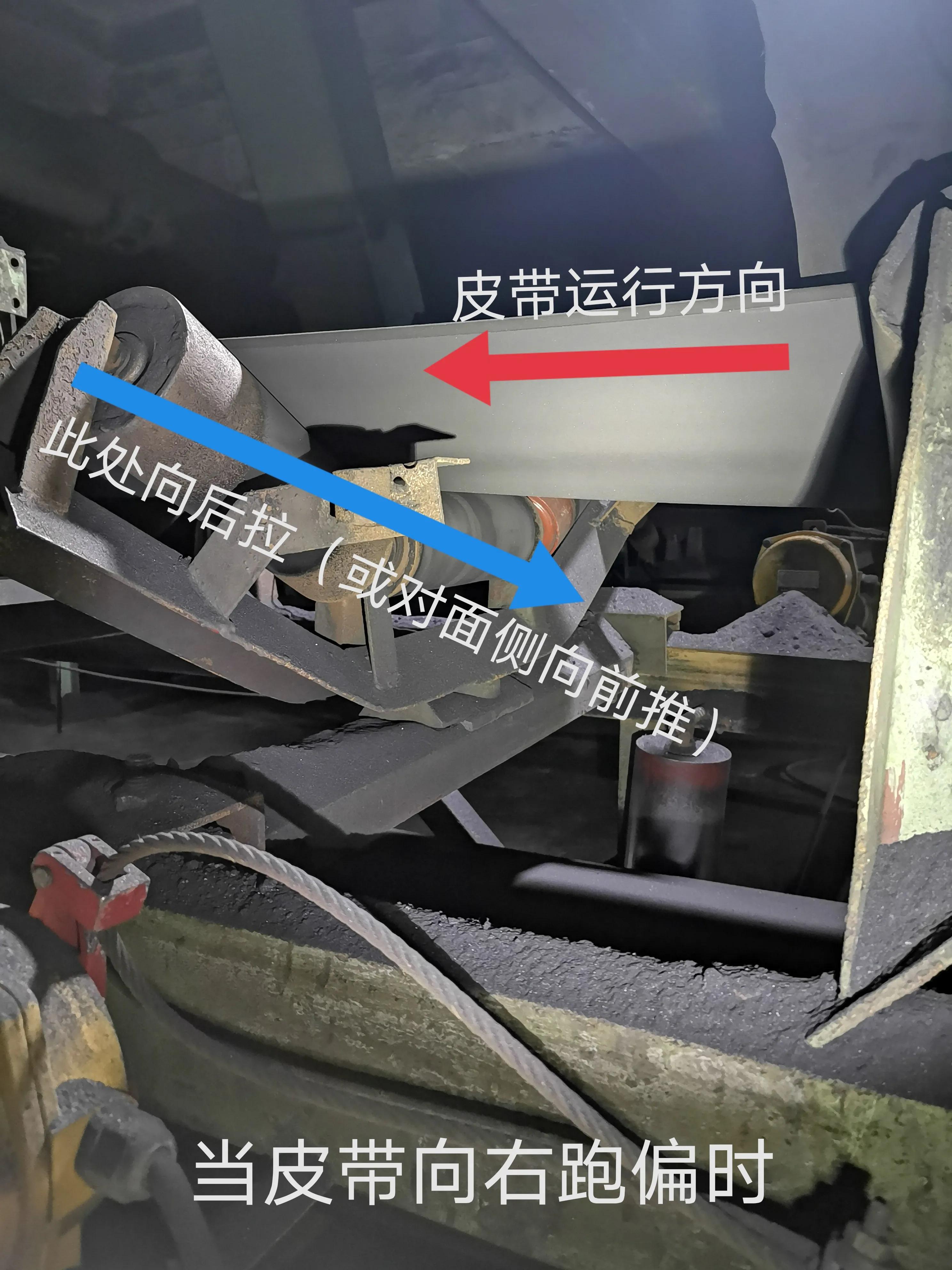 运输皮带张紧调整方法,运输皮带偏移怎么调