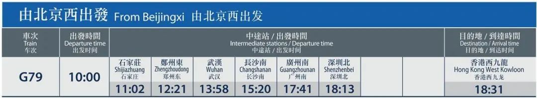 明起开售元旦火车票,武汉直达香港何时开通