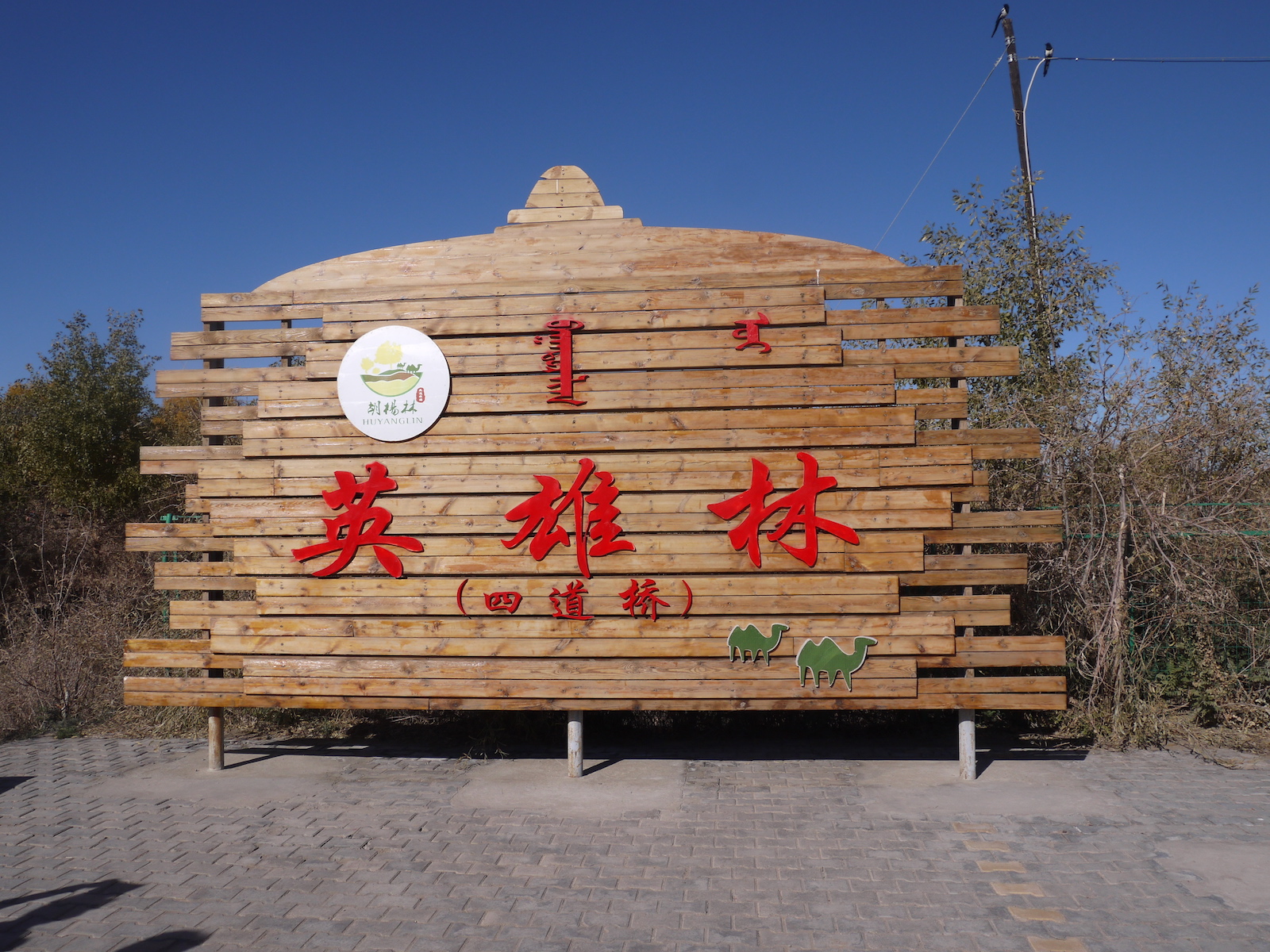 北京自驾额济纳胡杨林十天攻略,从北京到额济纳胡杨林线路