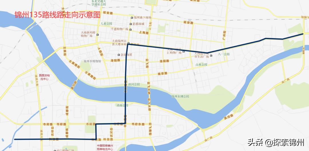 锦州2017年公交车线路一览表,2020锦州最全公交线路图