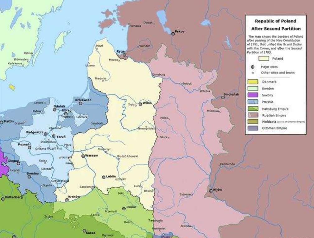 波兰与俄罗斯和德国历史恩怨,二战苏联与德国瓜分波兰内幕简介