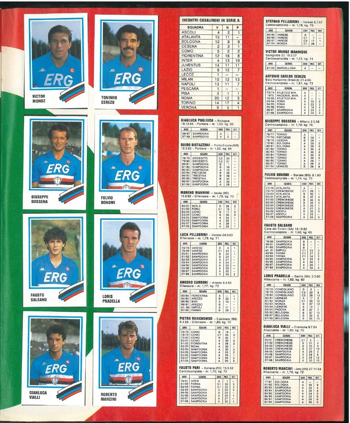 「忆意甲」一本意大利足球画册带你回顾1988/89赛季意甲联赛