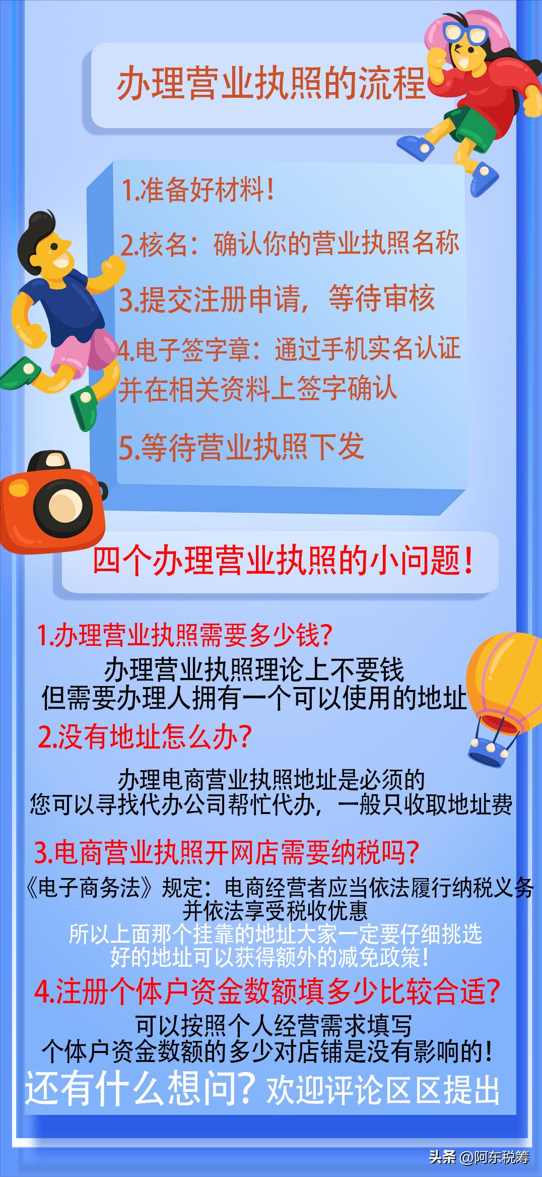 开网店办理营业执照需要提供什么,开网店营业执照一个人可以办几个