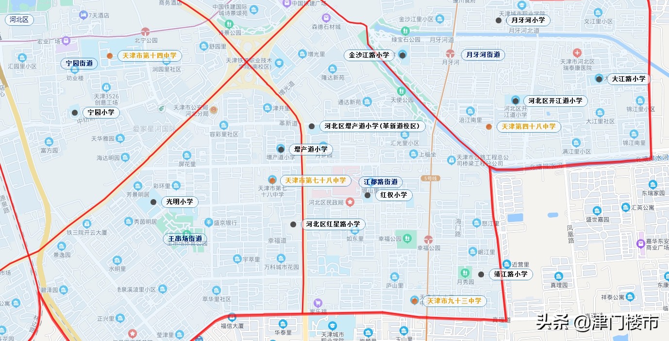 河北区三片和南开区南片学校比较,收藏学校周边图片