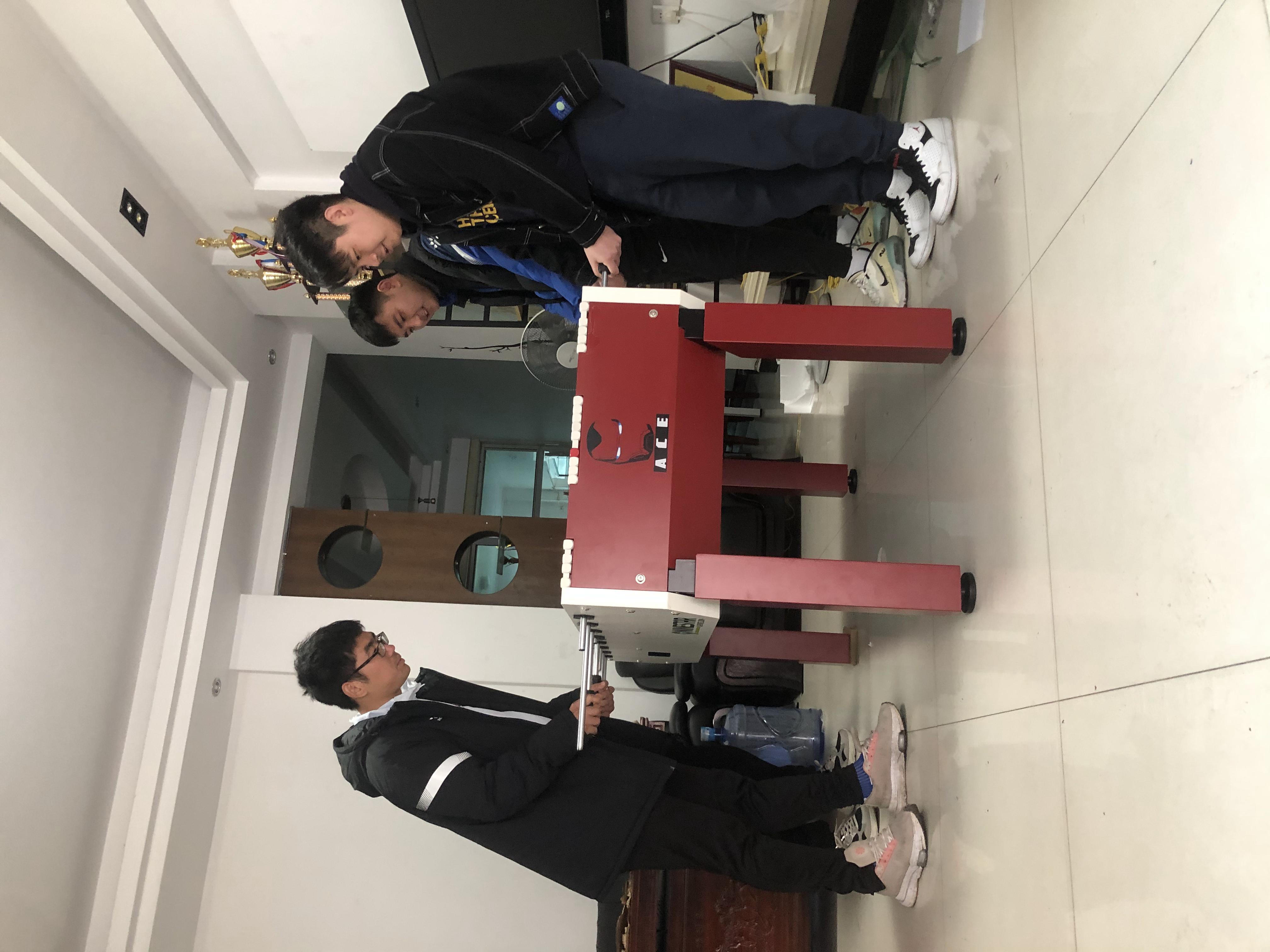 九江市桌式足球协会李睿会长受邀参加宜春桌式足球推广交流活动