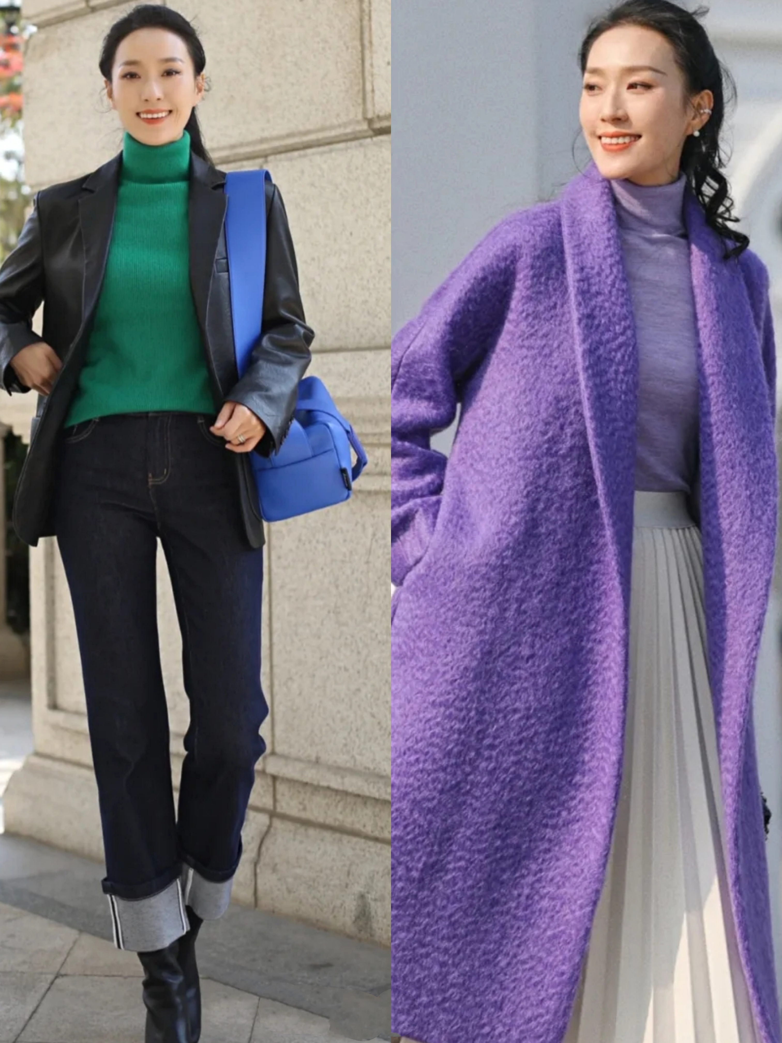 奔5的女人如何穿搭减龄有气质,奔四矮个女人的高级感穿搭