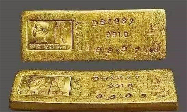 民国一根金条多少人民币,民国时期100根金条兑现多少块银元