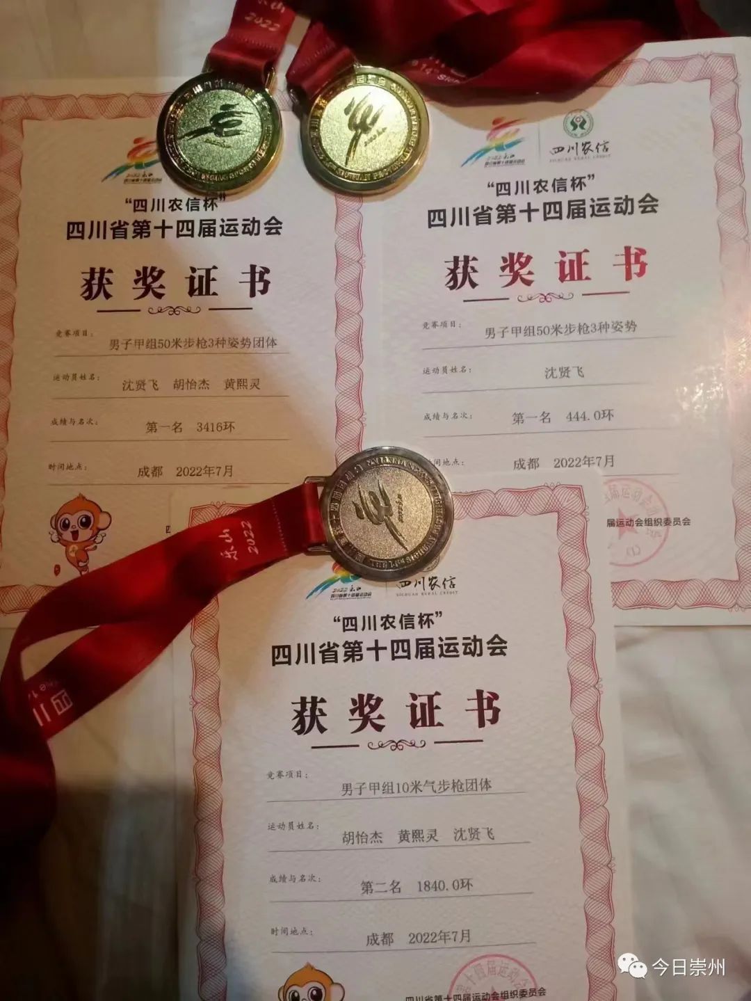 射箭市运会冠军,崇州市2020运动会第一名