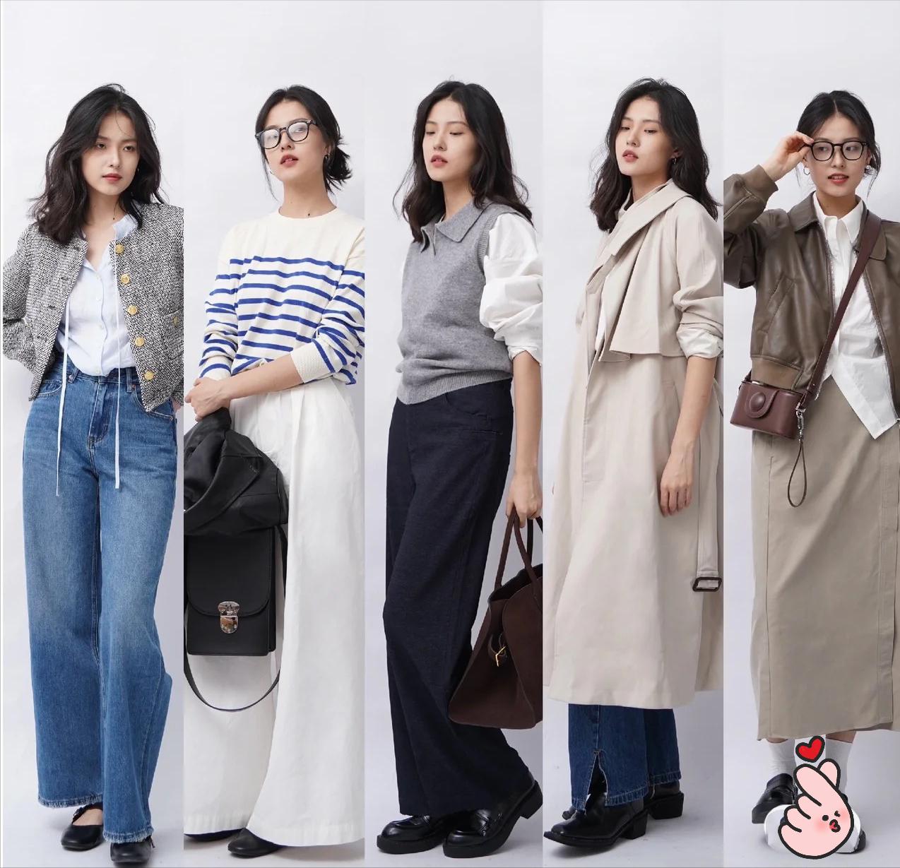 胶囊衣橱基本款日常穿搭,这才是普通人的穿搭