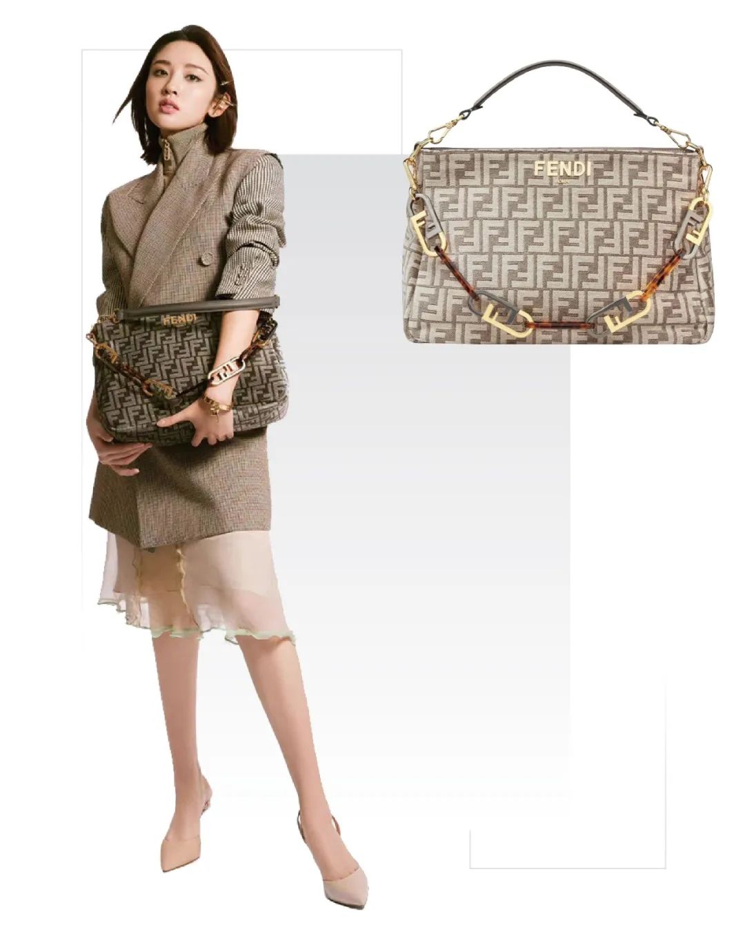 fendi经典名牌包包,fendi限量版蛇皮包