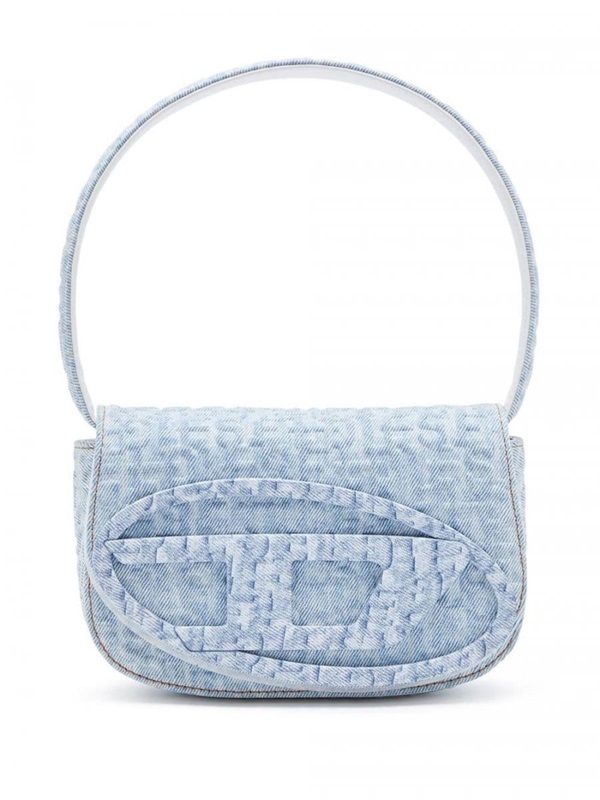 好看的chanel蓝色包,香奈儿牛仔包19bag