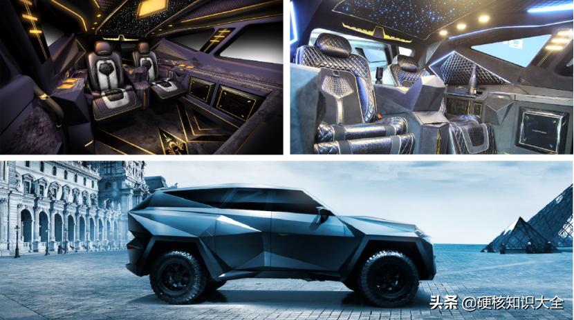 世界最安全的防弹汽车,全球最顶级的防暴防弹车