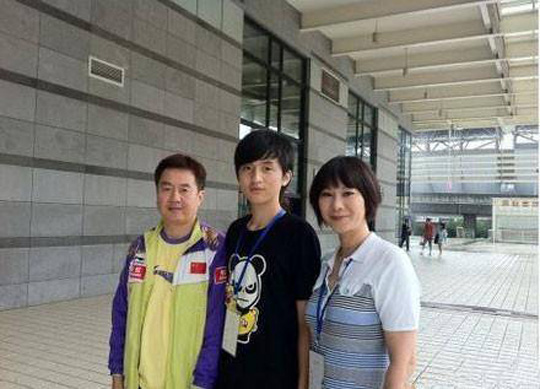 乒乓球运动员施之皓,乒乓球女皇曹燕华与施之皓