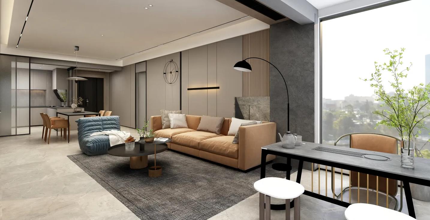 家装风格效果图大全轻奢110平,轻奢风格家装餐厅平面图