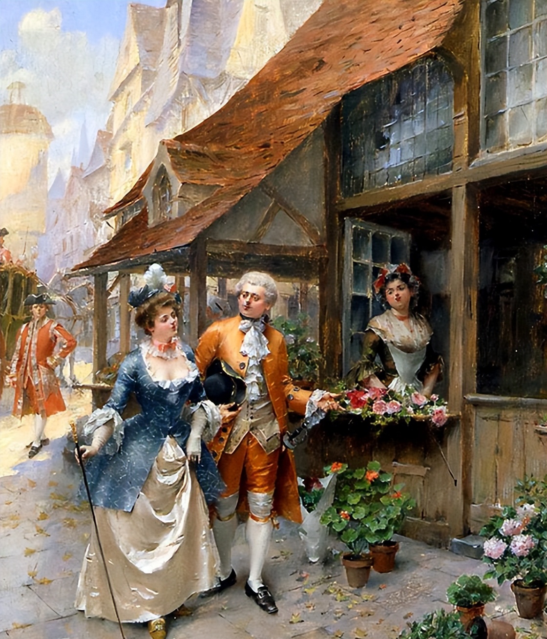 欧洲人用羊毛织造羊毛衣，不仅能保暖，还非常耐用