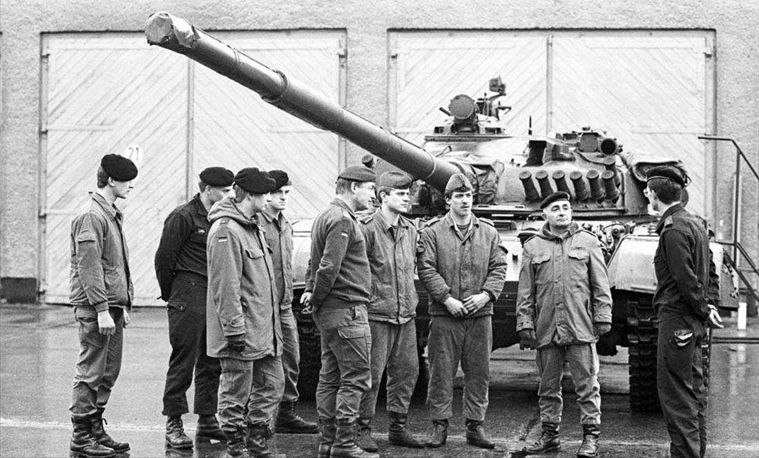 德国东德人民军,德国统一后东德军队