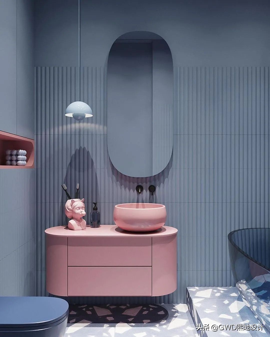 最美卫生间装修效果图,2021最火卫生间设计效果图
