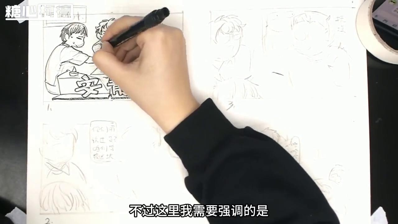 手绘四格漫画教程,高级动漫教程手绘漫画